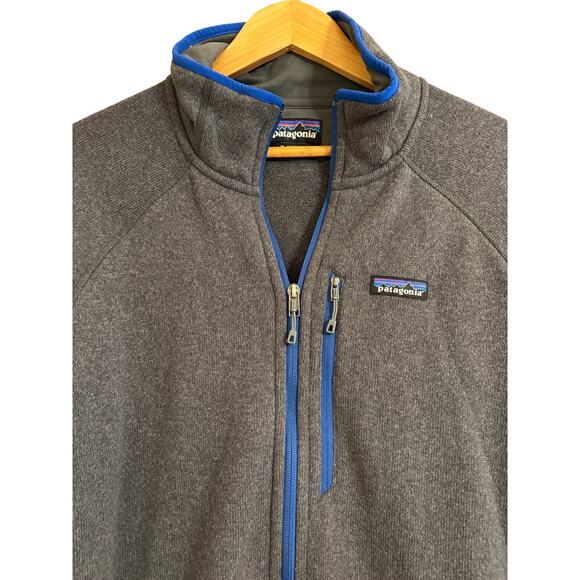 Patagonia Men’s XL Performance Better Sweater Full Zip Dark Gray EUC - Picture 1 of 10